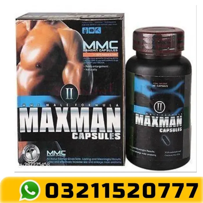 Maxman Capsules Price In Pakistan