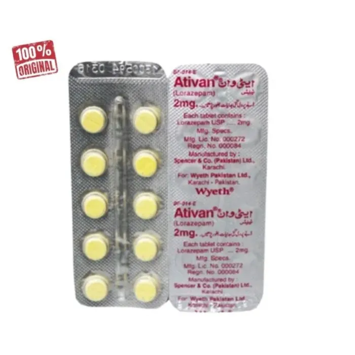 Ativan 2mg Tablets Price In Pakistan