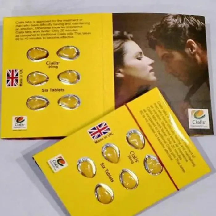 Cialis 6 Sexual Timing Tablets 