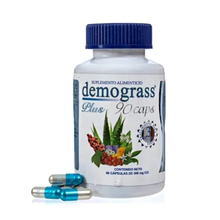 Demograss Plus 90 dias Day 100% Original Natural Suplemento Capsules In Pakistan