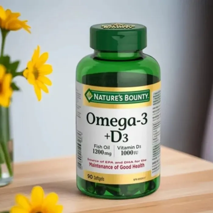 Nature's Bounty Omega-3 + D3 Fish Oil